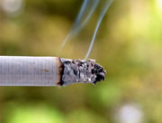 lung cancer patients who quit smoking increase chances of survival (source: wikipedia.org)