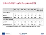 Epidemiologické trendy karcinomu penisu (C60): incidence, mortalita a prevalence – tabulkový přehled