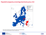 Obr. 6: Populační programy screeningu karcinomu prsu v EU