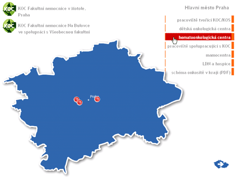 Hematoonkologická centra v Praze