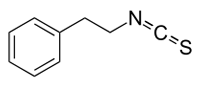 chemická struktura fenethyl-isothiokyanátu (zdroj: wikipedia.org)