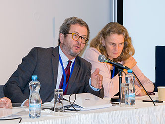 left to right: Thierry Ponchon, Monique van Leerdam