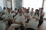 Many of the staff of the Masaryk Memorial Cancer Institute did not miss the opportunity to listen to the interesting lecture