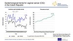 Epidemiological trends for vaginal cancer (C52) in the Czech Republic: incidence, mortality and prevalence – absolute numbers