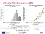 Epidemiologické trendy karcinomu anu (C21): věková struktura